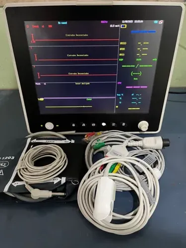 Monitor multiparâmetro / monitor hospitalar