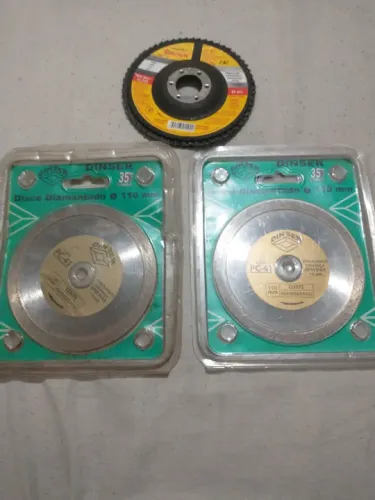 Discos diamantados dinser + disco Flap-disc 