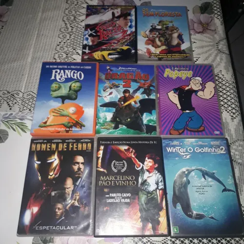 DVDS infantis e filmes