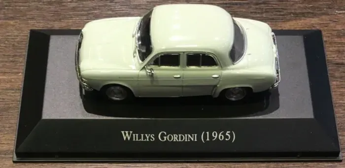 Coleção Carros Inesquecíveis Do Brasil Willys Gordini 1965
