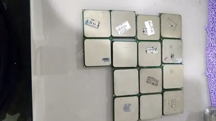 Lote de de vários marca Intel, MD, CELERON