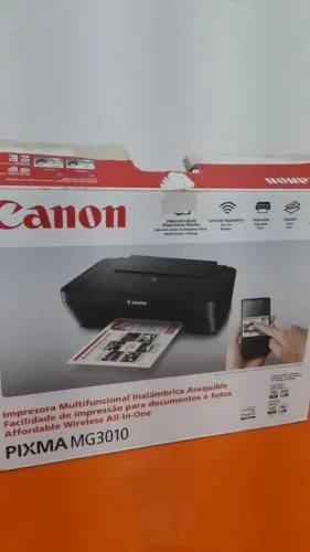 Impressora multifuncional Canon PIXMA MG3010 WI FI. Cartuchos vazio