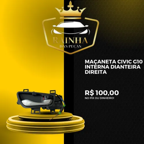 Maçaneta Civic G10 Interna Dianteira Direita 