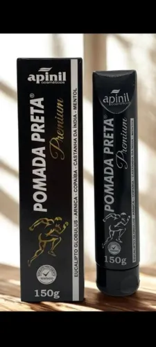 Pamada Preta - Pomada Massageadora Preta Apinil Premium 150g