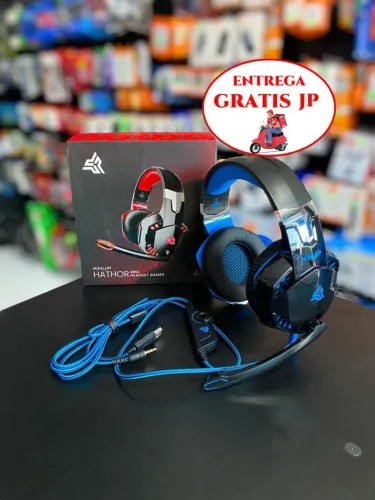 HEADSET GAMER KNUP HATHOR 455A<br>?R$ 149,99<br>.