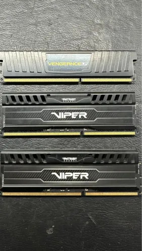 Memória RAM Corsair Vengeance e Patriot Viper
