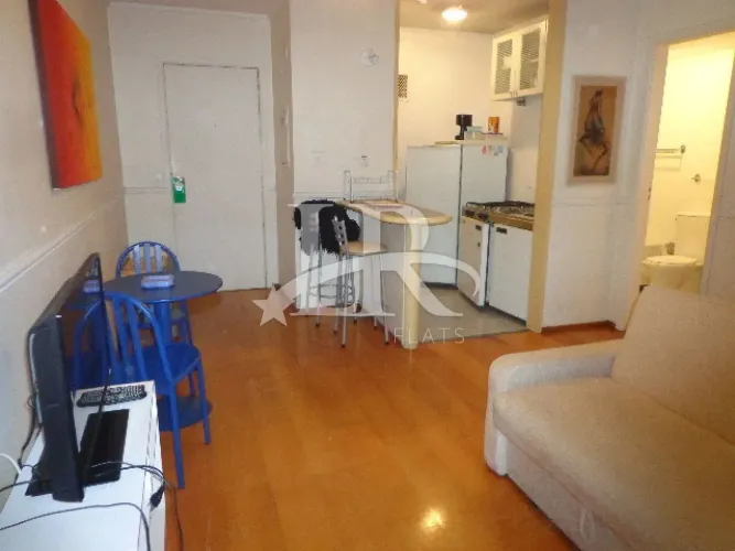 LR Flats Apartamento e Studio - Flat mobiliado de 35m² para alugar em Moema, confira!