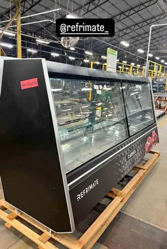 Balcão Expositor açougue linha Atlantis Refrimate 1,50M 2,00M e 3,00M - Marcos
