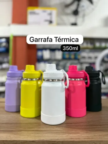 Garrafa Térmica 350ml, 600 ml, 800 ml