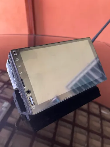 Multimidia 7pol toque tela Carplay Android Auto Bluetooth mirrorlink Universal 