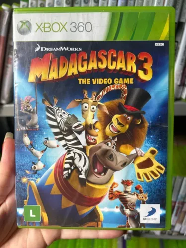 Jogo Madagascar 3 Xbox 360