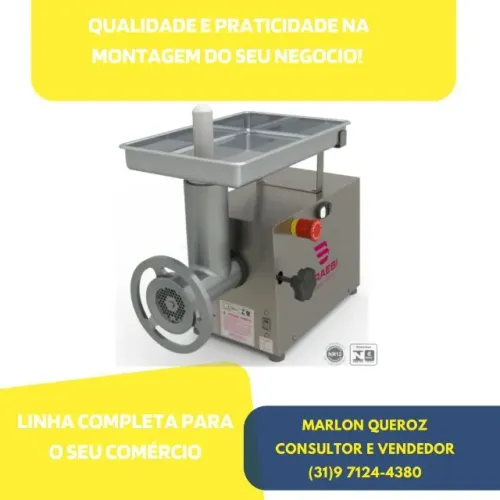 Moedor de Carne Boca 10 Braesi Profissional