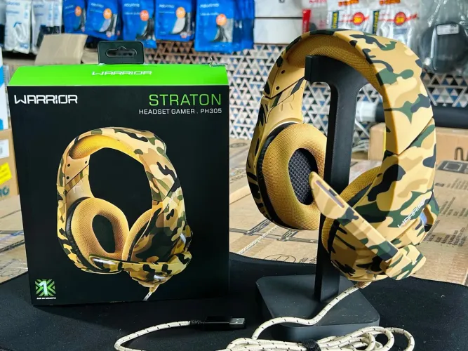 Headset Gamer Warrior Straton USB PH305