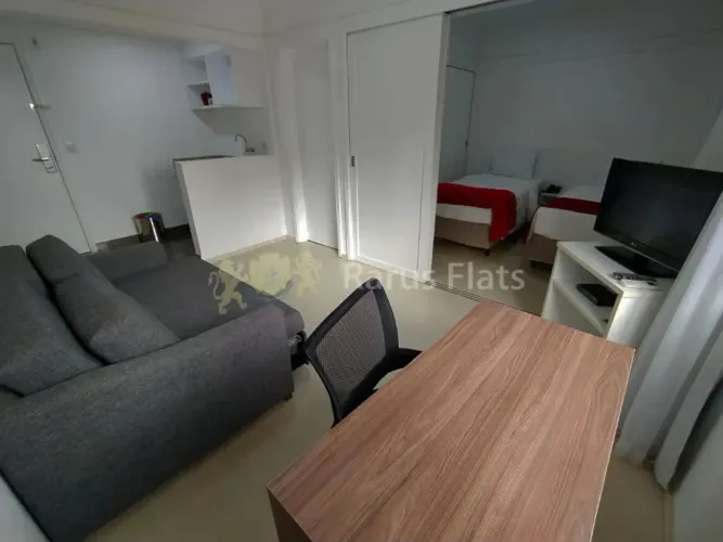 Flat para alugar no Itaim Bibi - Edifício New City