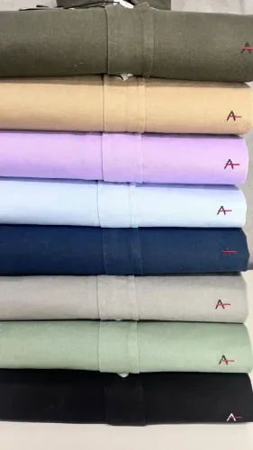 Camisa Social Manga curta Tinturada 