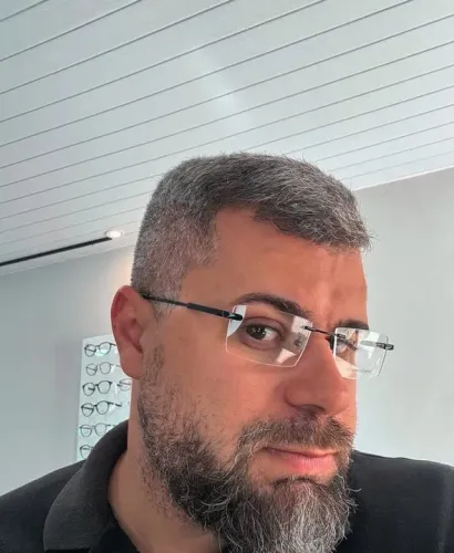 Armação flutuante em titanium indestrutível 