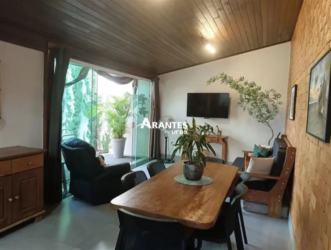 Casa de condomínio com 120m² 3 quartos à venda no Residencial Minas Gerais