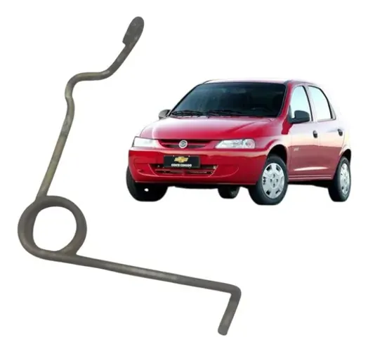 Mola Fechadura Capô Chevrolet Celta 1.0 2005 2006 2007
