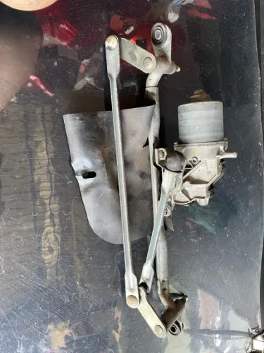 Motor Limpador Parabrisa Com Arte Fiat Palio Strada 4 Pinos Original 