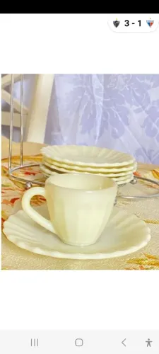 Xicaras antigas, Colorex, para cafezinho