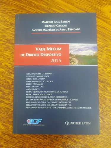 Livro Vade Mecum De Direito Desportivo 2015