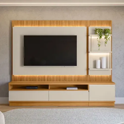 Conjunto Home com LED para TVs de até 70