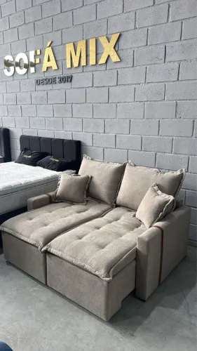 Sofá Dubai bouclê 1,60 mts