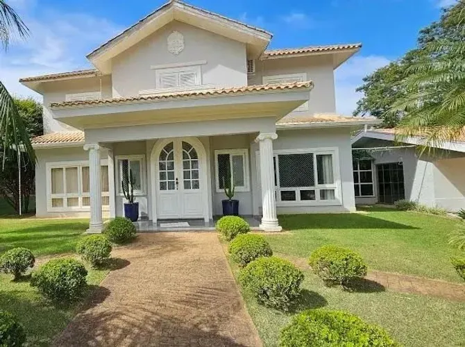 Casa em Condomínio: 5 Quartos, 5 Suítes, 3 Salas, 4 Vagas - Votorantim-SP, Chác. Res. Sant