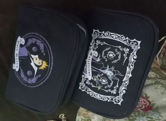 Kit necessaire vilãs Disney