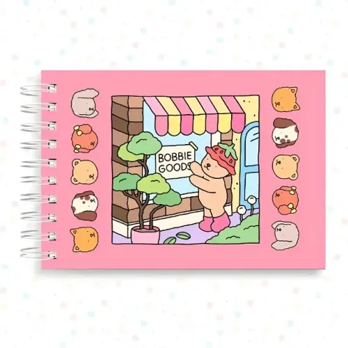 Livrinho para Colorir Bobbie Goods Capa Dura Diversão 100 Folhas Crianças Pintar