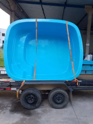 Piscina de fibra 
