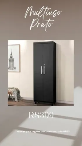 Promoção Multiuso Preto - 24/01/25