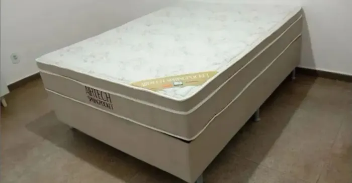 Cama box spring pocket molas ensacadas ort