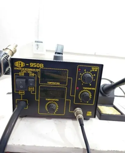 OPORTUNIDADE Afr Max 950b - estação de trabalho e retrabalho = solda Dupla 220 Volts
