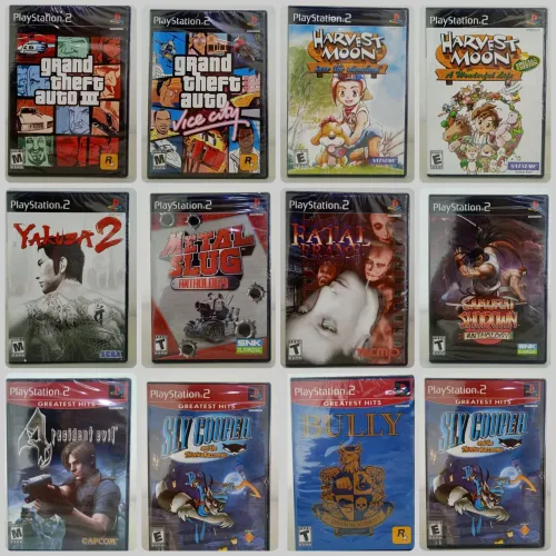 Jogos Originais Lacrados - PS2