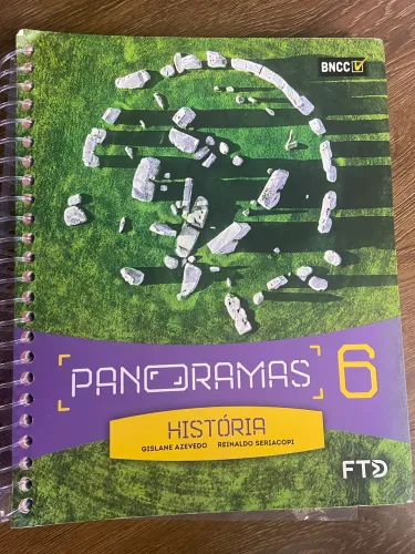 Livro Panoramas Geografia e História