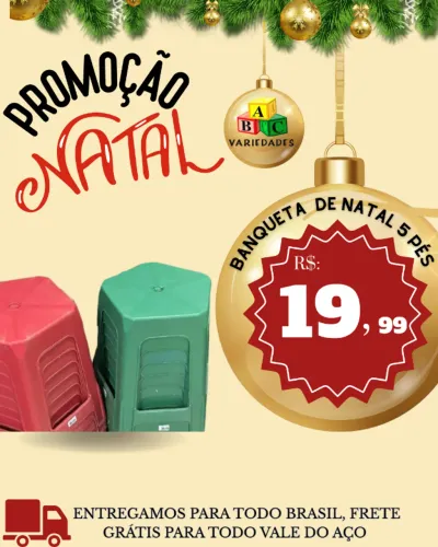 BANQUETA DE NATAL 
