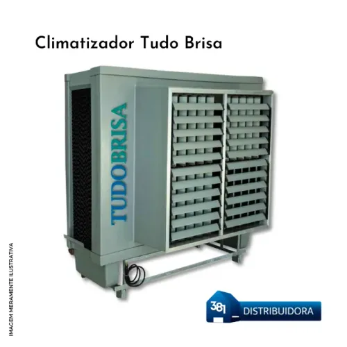 Climatizador Industrial Tudo Brisa TB-30 - Economia de Energia e Alto Desempenho