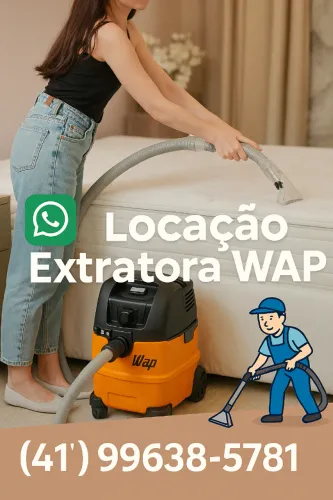 Locação Extratora de limpeza