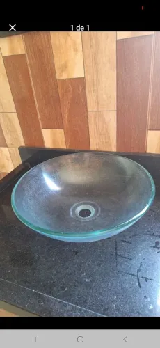 CUBA DE VIDRO TEMPERADO 