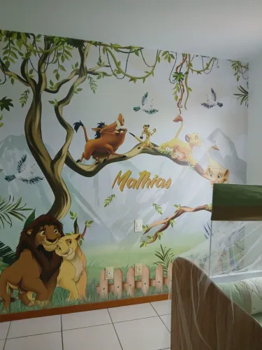 Instalação de Papel de Parede - Adesivo 