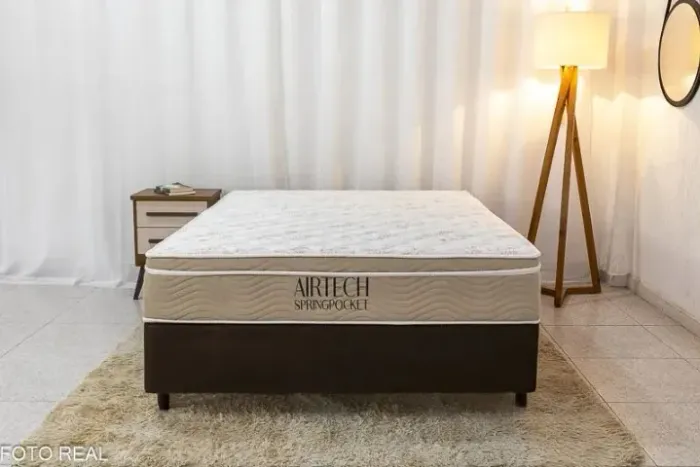 Cama Ortobom molas ensacadas - Entrega Rápida