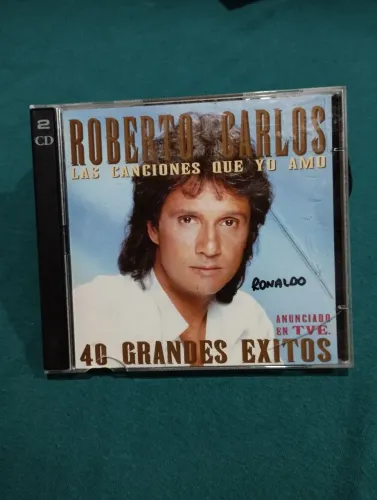 CD Roberto Carlos - Las Canciones Que Yo Amo - 40 Grandes Êxitos