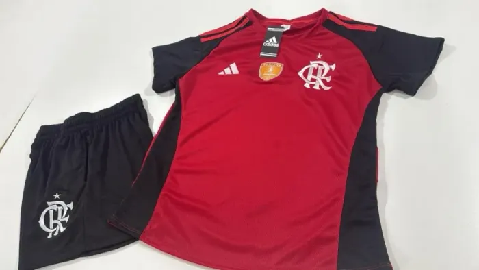 Conjunto FEMININO do Flamengo ADULTO - TEMOS P M G GG 