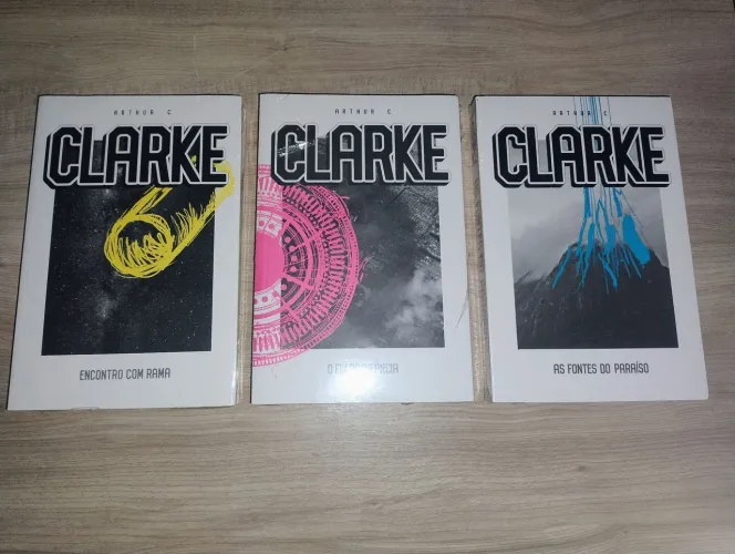 Trilogia Arthur C. Clarke - LACRADOS! "Paraíso - Infância - Rama"