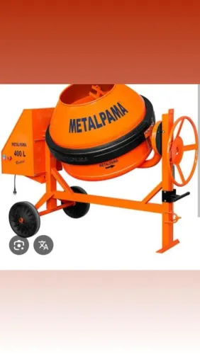 Betoneira Metalpama 400L - Ideal para Construção!