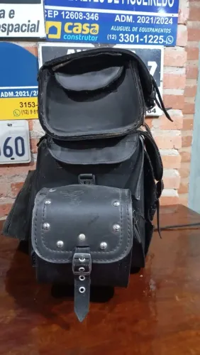 Alforge em couro para Harley Davidson em geral