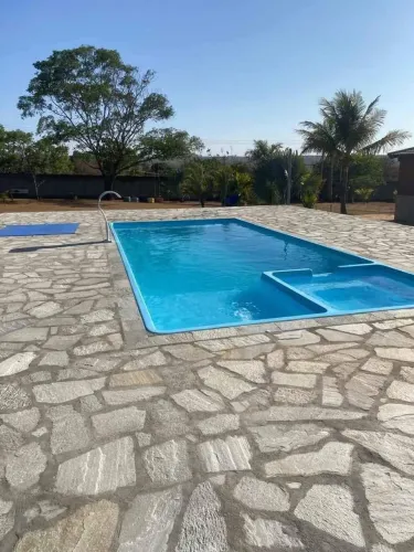 Piscina 9 mts com cascata+ prainha+ SPA PROMOÇÃO RELÂMPAGO 