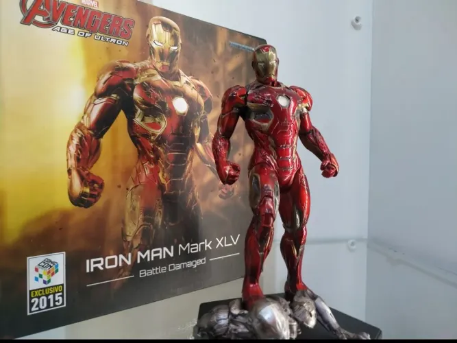 Iron Man Mark XLV - Age of Ultron ccxp 2015 Iron studios