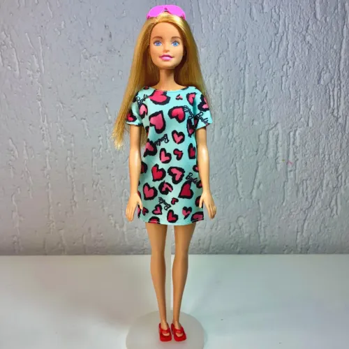 Mattel boneca barbie básica fashion original antiga coleção óculos